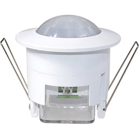 Maclean MCE20 Rilevatore Movimento Sensore PIR Angolo da Sofitto 360 Gradi Raggio 6m Auto Switch Autoaccendere Luce Sicurezza (1/4)