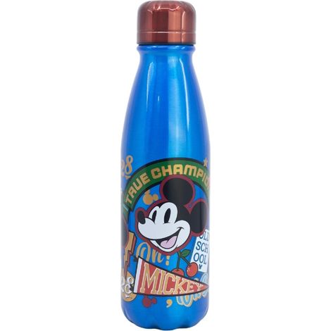 Disney Mickey Trinkflasche Aluminium, 600 ml, mit Sicherheitsverschluss (1/2)