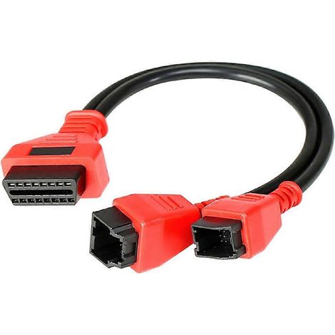 Câble adaptateur 12+8 pour Chrysler - Contournement de la passerelle de sécurité pour Autel Maxisys, Dodge Ram, Jeep (1/5)