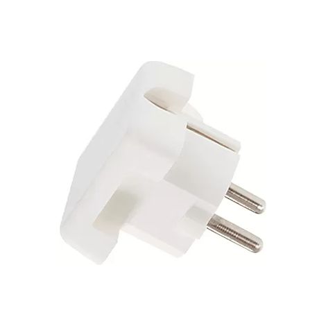 Bachmann 911.270 Schutzkontaktstecker Kunststoff Weiß IP20 (1/2)