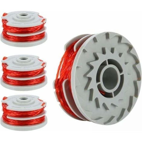 Repuestos de hilo de nailon para recortadora Flymo, XU, FLY021 513937190, 4 piezas (longitud del hilo: 11 m, diámetro: ⌀1,5 mm) - KZQ (1/4)