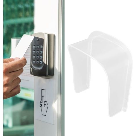 Transparentes PV-Schutzgehäuse für Gegensprechanlagen, Türöffner und Fingerabdruckscanner – wasserdicht, UV-beständig und druckfest (30 kg) – Abmessungen: 215 x 180 x 105 mm – vielseitiges PV-Zugangsg (1/5)