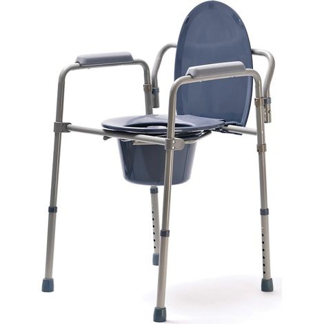 Chaise de toilette pliante à hauteur réglable (1/3)