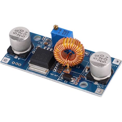 Module régulateur de tension abaisseur (4 pièces) CC/CC, convertisseur ajustable 5 A, 438 V (1/5)