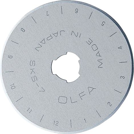 Cuchilla circular rb45-1 plateada 45 x 0,3 mm