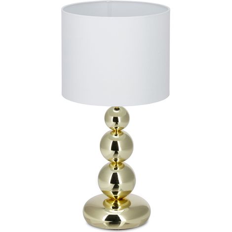 Lampada da tavolo di design stravagante illuminazione indiretta 40 x 30 x 30 cm in metallo dorato 130004704