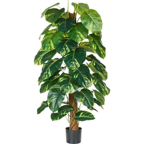 Pianta Finta in Materiale Sintetico 122 cm Dieffenbachia