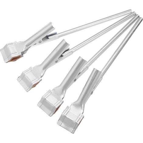 Pinces de Support de Tube à Essai en Fer pour Laboratoire, Équipement de Laboratoire Robuste, pour Fixation sur Support D'établi, Lot de 4 Pièces (1/5)