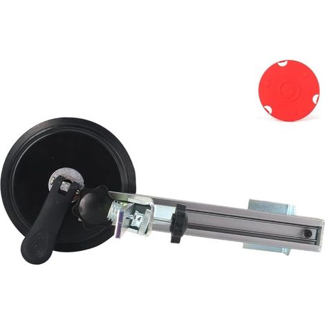de niveau à ventouse réglable fixation murale flexible avec (1/2)