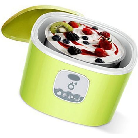 [Yogurtera eléctrica] + Modelo XY 666 + Automática 1L + Material: Acero inoxidable/Plástico (1/5)