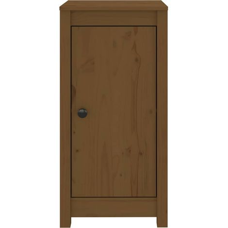 Credenza buffet cassettiera mobile contenitore organizer cucina soggiorno soggiorno set da 2 39 x 35 x 80 cm legno massello di pino marrone 020036886