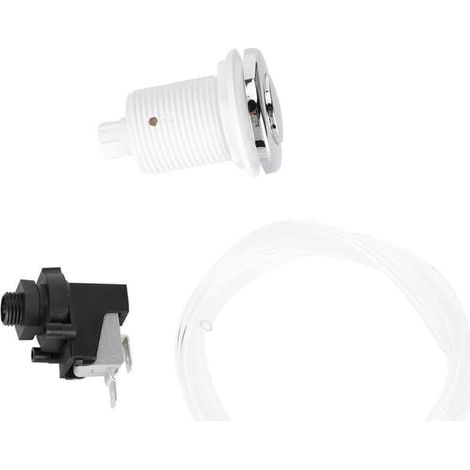 Interrupteurs à bouton-poussoir pneumatiques, interrupteurs pneumatiques, kits de tuyaux, kits de tuyauterie, interrupteurs à bouton-poussoir pneumatiques pour piscines... (1/4)