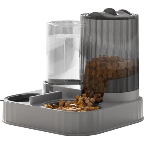 Distributeur automatique de nourriture pour chat - Grand distributeur de (1/5)