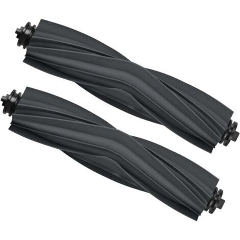 2 Pièces Brosse Principale de Rechange pour Dreame L10s Ultra/D10s plus/L20 Ultra/L10s Pro Ultra/L10s pro/X30 Ultra/L10s Pro Gen2/L10s Plus/X40 Ultra Robot Aspirateur (1/5)