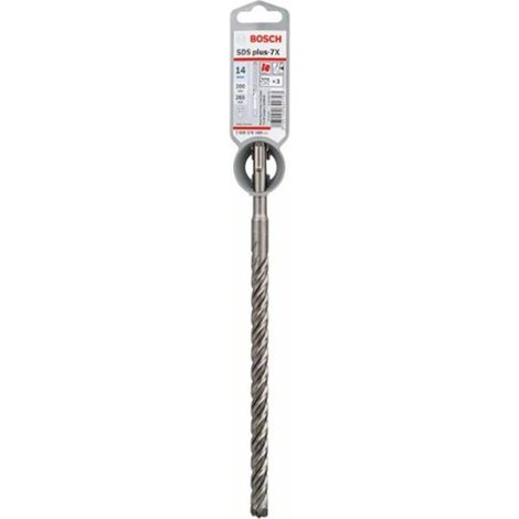Foret Sds Plus 7x 14mm Perçage Béton Armé Rapide Et Durable - Générique