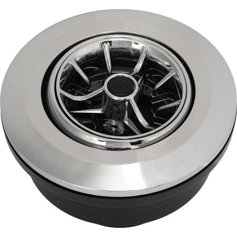 Sortie d'air de toit ronde pour climatiseur de camping-car, déflecteur de ventilation pour véhicules utilitaires et de chantier (1/5)