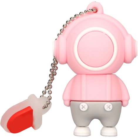 Clé USB 64Go Rose Design Dessin Animé Interface USB2.0 Plug and Play Haute Vitesse Bâton Mémoire pour Fichiers Photo Vidéo (1/5)