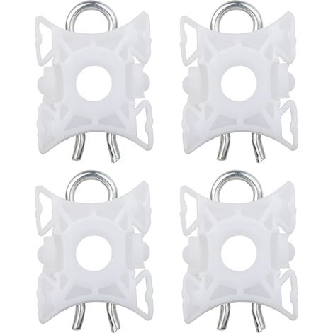 4x Clips Reparation regulateur Leve-vitres Slider Pinces Compatible avec BMW E32 E34 E36 E90 E92 E93 Z1 Z3 Z4 51321938884 Compatible avec Volvo V70 XC70 XC9 (1/5)
