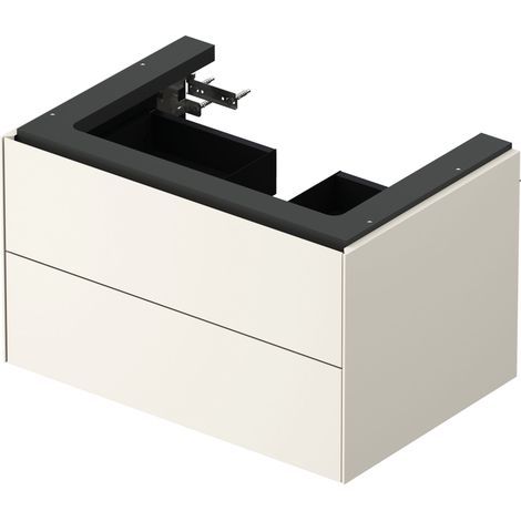 Duravit White Tulip, meuble sous-lavabo suspendu, largeur 684 x (1/3)