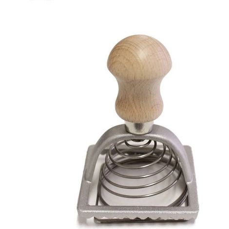 Calder stampo ravioli professionale alluminio quadrato 7x7