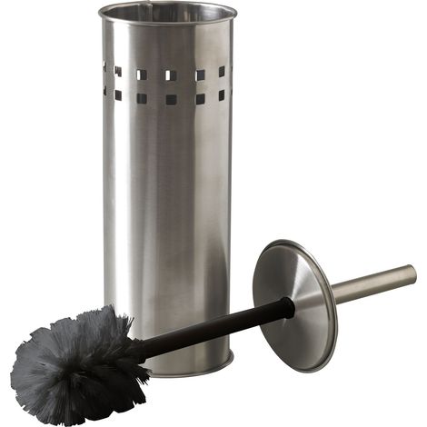 Porte balayette wc a poser inox brosse - JVD 899796 - abattant WC - JVD (1/3)
