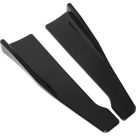 Le Pare-chocs Arrière de 35 Cm, Le Séparateur de Lèvres en Canard, Améliore les Caractéristiques Aérodynamiques, Protège et Décora, Abs pour, Civci, avec Siège A3 (Noir (1/4)