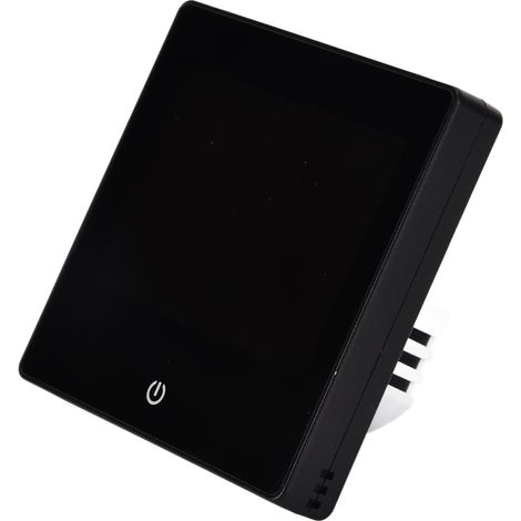 ME102H WLAN-Thermostat mit Farb-Touchscreen, Fernbedienung, digitaler Temperaturregler, AC230V, Schwarz (1/5)