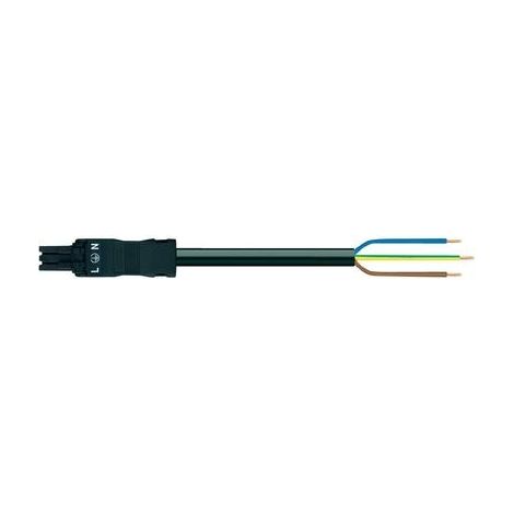 Wago 891-8993/205-101 cable de conexión negro 1 m