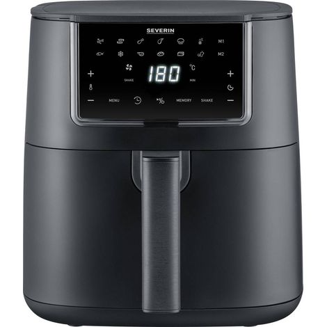 Severin FR 2462 Friggitrice ad aria calda 7 l 1700 W con display , Rivestimento antiaderente Nero (1/5)