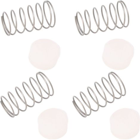 10 pièces clapet anti-retour à ressort pour compresseur sans huile, valve unidirectionnelle 355, noyau de valve de retour