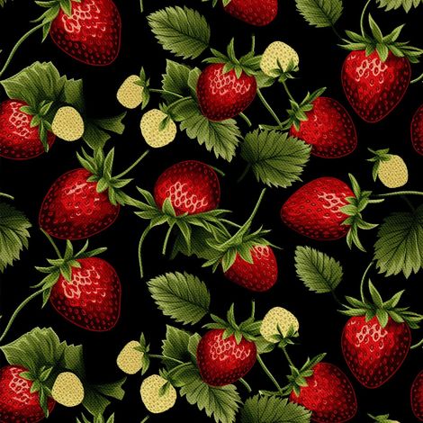 Tela decorativa para exteriores Oxford - Motivo frutal DX6177 (1/5)