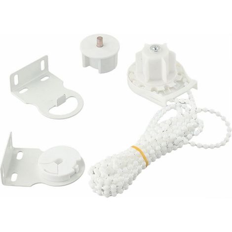 Zubehör für Rollos, Reparaturset für 38-mm-Rollos, Ersatzteile für Kunststoff-Kugelketten, Jalousienteile mit Halterungen (1/5)