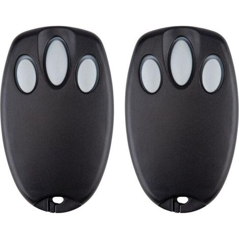 Lot de 2 émetteurs de porte de garage portables de remplacement pour Chamberlain Liftmaster Motorlift 94335E 84335E ML700 ML500 ML850 Merlin+ C945 C840 Security+ 433,92 MHz (1/5)