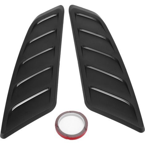 GARRYFIZH Couvercle de ventilation de capot de Modification automatique de voiture, 2 pièces, adapté à la Ford Mustang 2015 – 2017 (1/5)
