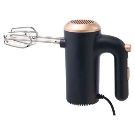 Batteur Électrique, Batteur à Main Électrique Ultra Puissant de 300W. 5 Vitesses, Bouton D'éjection, 2 Batteurs et 2 Crochets Pétrisseurs. (1/5)