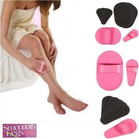 Pack épilation facile (Gant dépilatoire Smooth Legs) sans douleur sans effort (1/4)