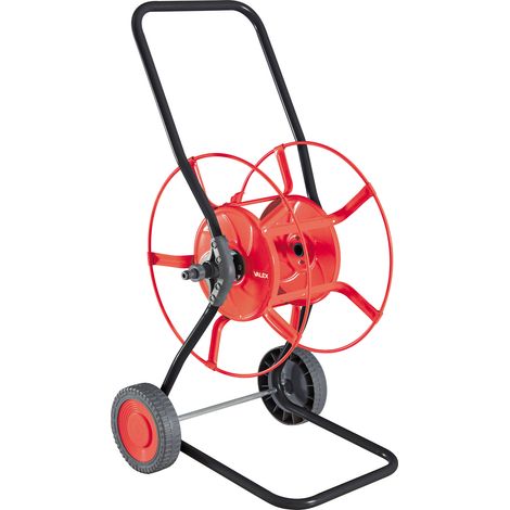 Valex Avvolgitubo da Giardino MT65 in Acciaio - Capacità 65m di Tubo