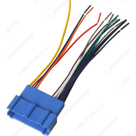 Female connector for upgrading original CD players to DVD navigation systems in Buick GL8, New Century, and Cadillac. (1/4)