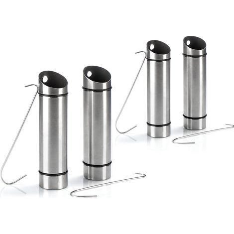 4x Humidifier, Stainless Steel, S-Hook, Evaporator Radiator, Living Room Bedroom Office (1/5)