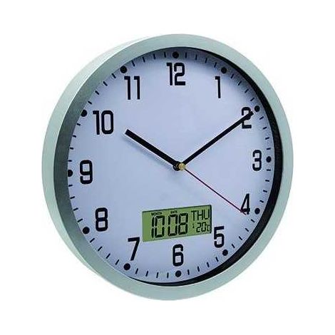 Vigor Orologio da Parete Modello Dali Plastica 25cm