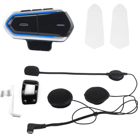 sans fil Bluetooth pour casque de moto kit mains libres (1/4)