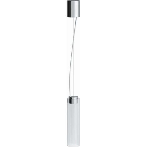 Lámpara de suspensión KARTELL 80 x 300 mm transparente LAUFEN