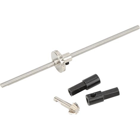 Essieu arrière métallique pour voiture télécommandée WPL D12Silver - Accessoires de mise à niveau (1/5)