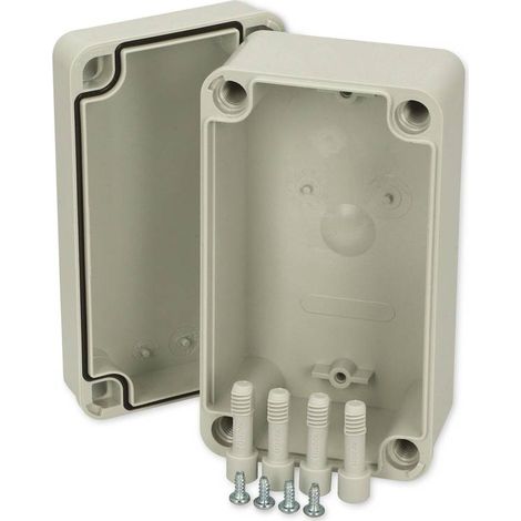 Fibox PC C 65 G Contenitore da installazione 140 x 80 x 65 Policarbonato Grigio (RAL 7035) 1 pz. (1/3)