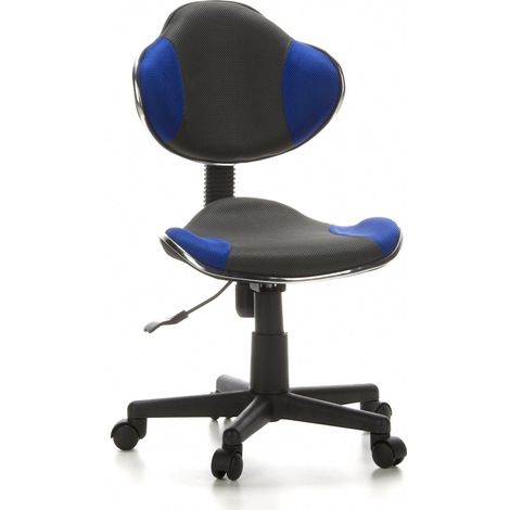 Kinderschreibtischstuhl / Kinderstuhl KIDDY GTI-2 Stoff grau / blau hjh OFFICE (1/5)