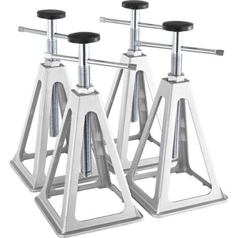 Stabilisateur camping-car réglable lot de 4, support stabilisateur RV en aluminium pour caravane, remorque et camper, 11 à 17 pouces (1/5)