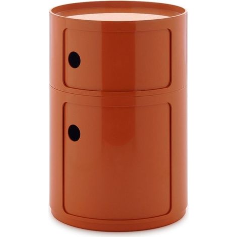 Componibile BIG 2 elementi in ABS a base tonda Ambra Kartell 04922AM (1/3)