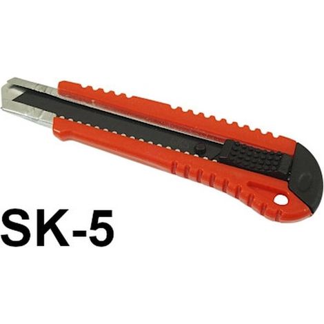 Cutter Lame Cassable 18mm - Métal SK-5 - Précision et durabilité - Haute performance - Beast