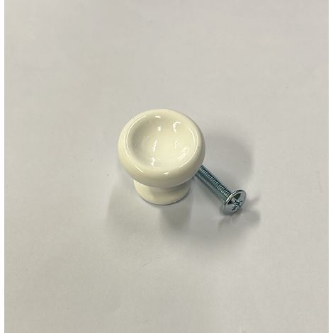ORECA - POMOLO FAGGIO VERNICIATO BIANCO27X22MM