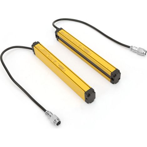 Dispositif de sécurité à barrière lumineuse avec détecteur de mouvement et grille de détection (4 faisceaux BEM0440-C-120NB) (1/5)